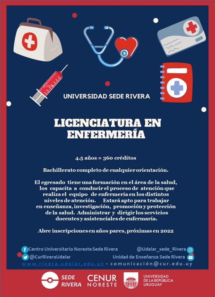 Afiche Lic Enfermeria